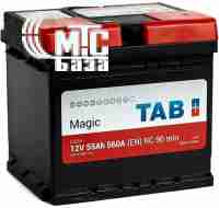 Аккумуляторы Аккумулятор TAB Magic [189058] 6СТ-55 Ач R EN560 А 207x175x190мм